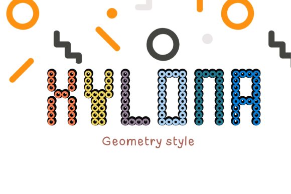 Branding with Xylona: A Geometric Decorative Font Story