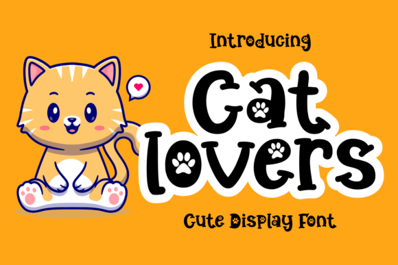 Catlovers Font: A Playful Typeface for Branding Projects