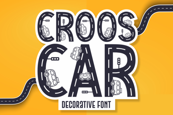 Croos Car Font: A Dynamic Typeface for Auto Campaigns