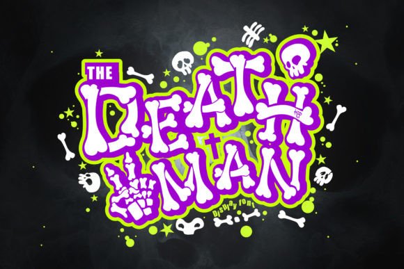 Death Man: A Spooky Decorative Font for Bold Branding