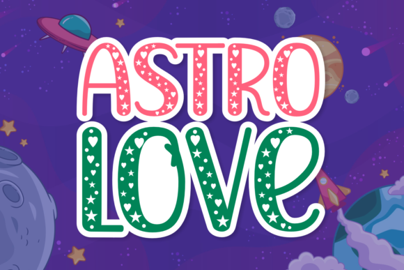 Designing with Astro Love: A Playful Typeface for Brand Identity