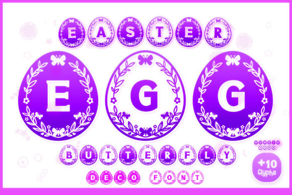Designing with Easter Egg Butterfly: A Playful Typeface for Makers