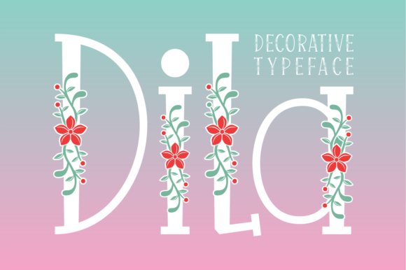 Dila: The Organic Decorative Font for Handmade Brands