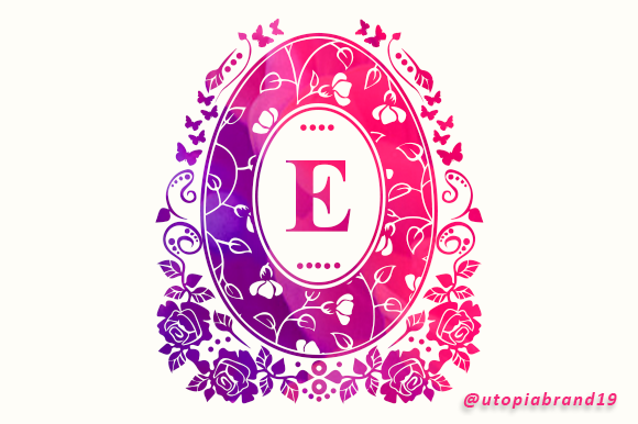 Easter Egg Flowers: A Playful Decorative Font for Editorial Design