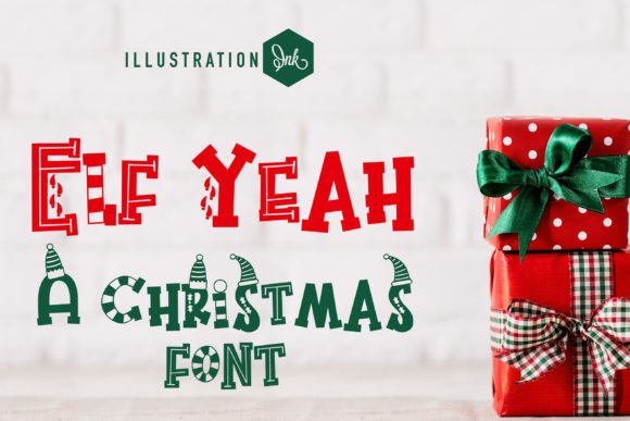 Elf Yeah: The Hand-Crafted Typeface for Festive Campaigns