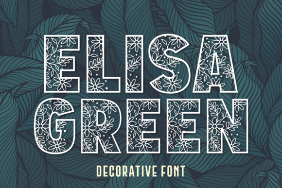 Elisa Green Font Review: A Spring Touch for Brand Identity