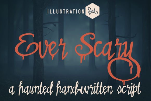 Ever Scary: A Playful Decorative Font for Halloween Makers