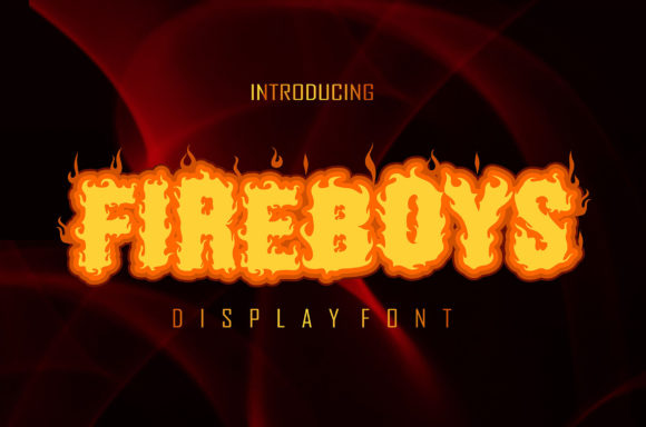 Fire Boys Font: Ignite Your Social Media Graphics