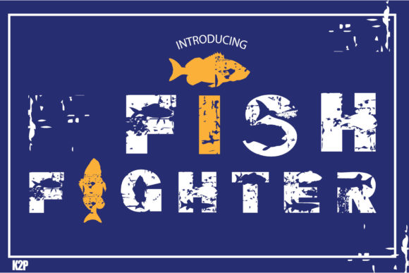 Fish Fighter: A Bold Decorative Font for Brand Identity