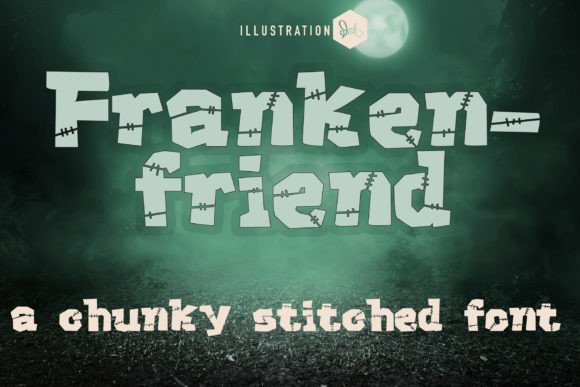 Frankenfriend: The Playful Typeface for Spooky Campaigns