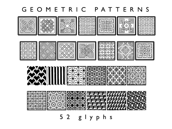 Geometric Patterns Font: Elevate Your Brand Identity