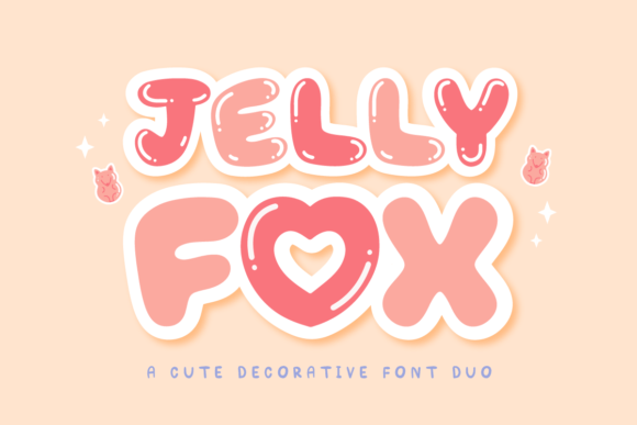 Jelly Fox Typeface for Editorial Design