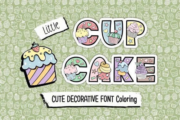 Little Cupcake: A Playful Decorative Font for Campaigns