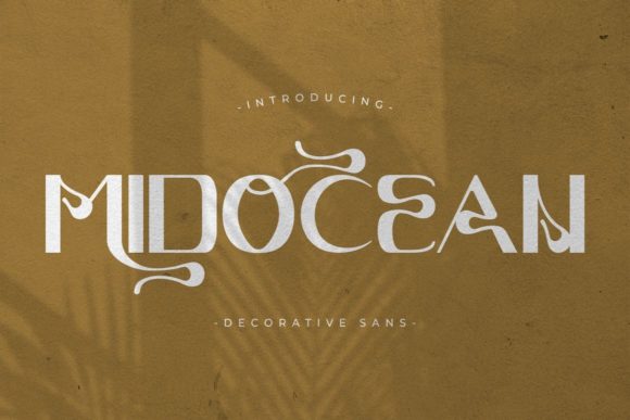 Midocean Font Review: A Unique Typeface for Bold Branding