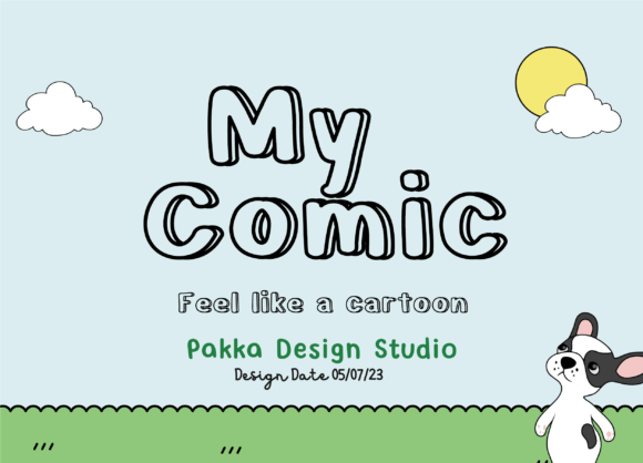 My Comic: A Playful Typeface for Bold Branding