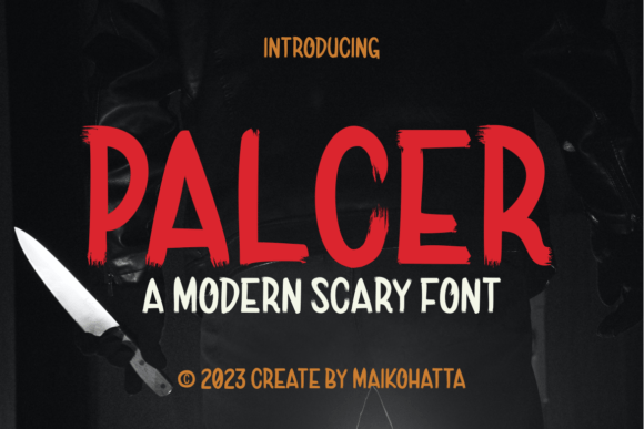Palcer: The Spooky Typeface That Elevates Halloween Campaigns
