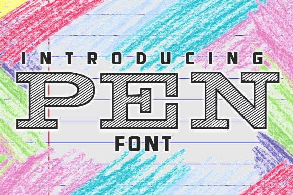 Pen Typeface: A Slab Serif Font for Branding