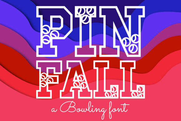 Pinfall: A Decorative Typeface for Modern Web Design