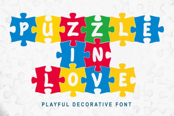 Puzzle in Love Font Review for Web Design