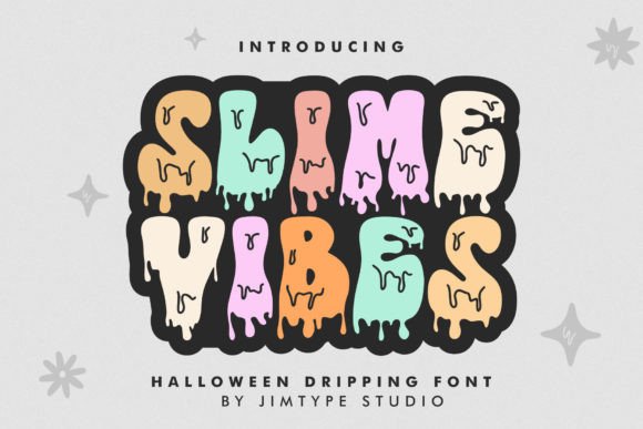Slime Vibes: The Playful Display Font for Bold Campaigns