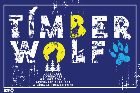 Timber Wolf: A Distinctive Decorative Font for Editorial Design