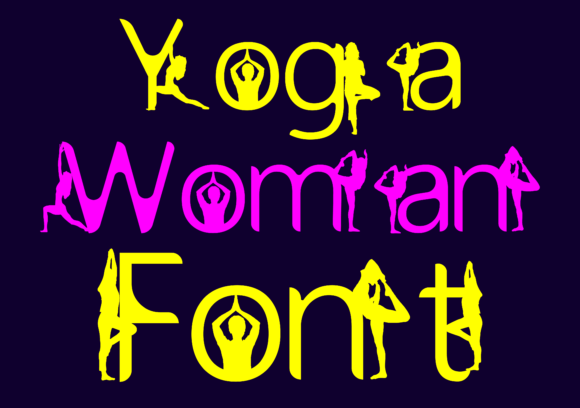 Yoga Woman: The Decorative Font That Calms Your Campaigns